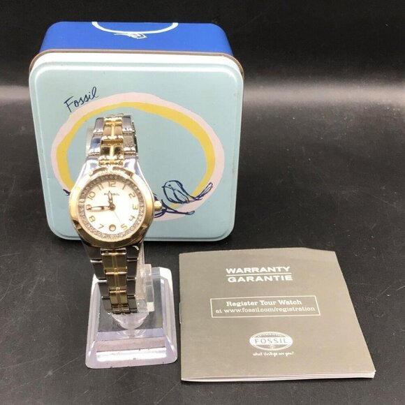 Fossil ES1741 Stainless Steel Quartz Watch - Picture 1 of 6